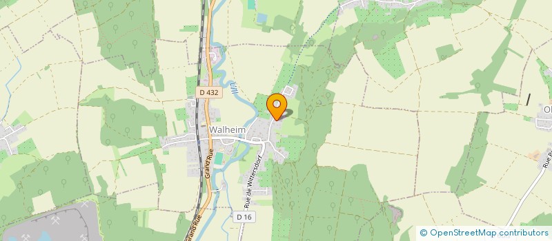 localisation de l'entreprise A2H  OBERMORSCHWILLER