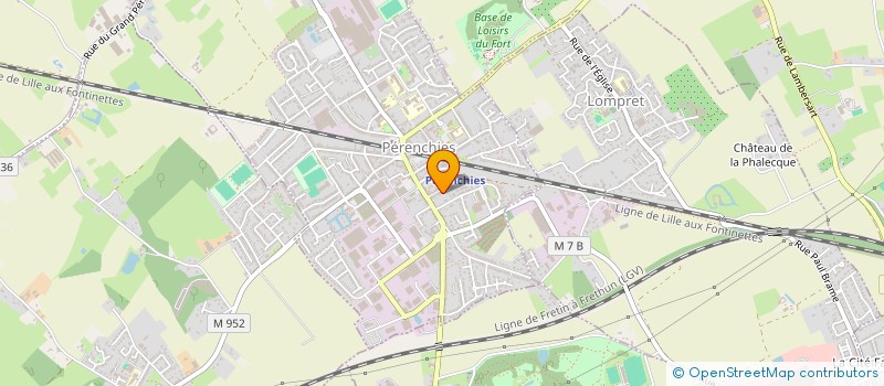 localisation de l'entreprise A2H THANATOPRAXIE  PERENCHIES