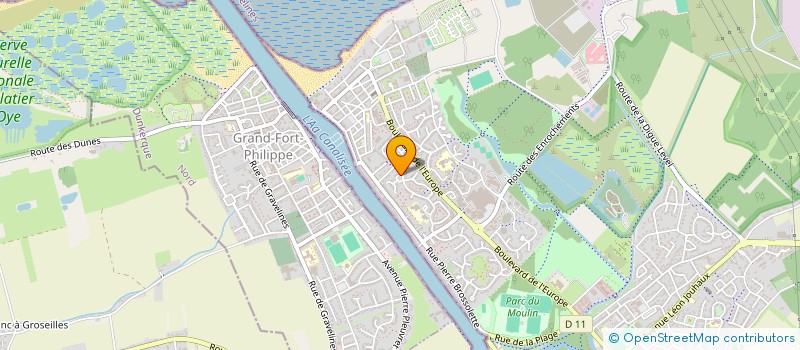 localisation de l'entreprise A2I à GRAVELINES