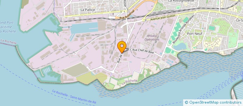 localisation de l'entreprise A2I C&C  LA ROCHELLE