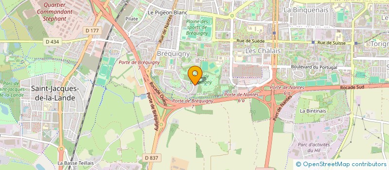 localisation de l'entreprise A2ID  RENNES