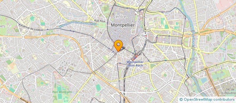 localisation de l'entreprise A2IMMO à MONTPELLIER
