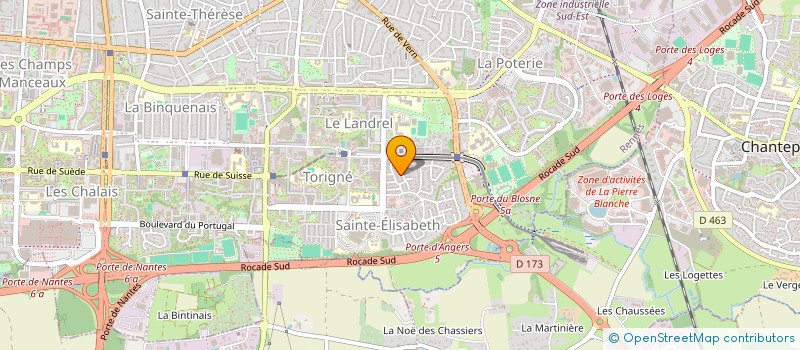 localisation de l'entreprise A2IMMO  RENNES