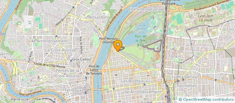 localisation de l'entreprise A2J  LYON