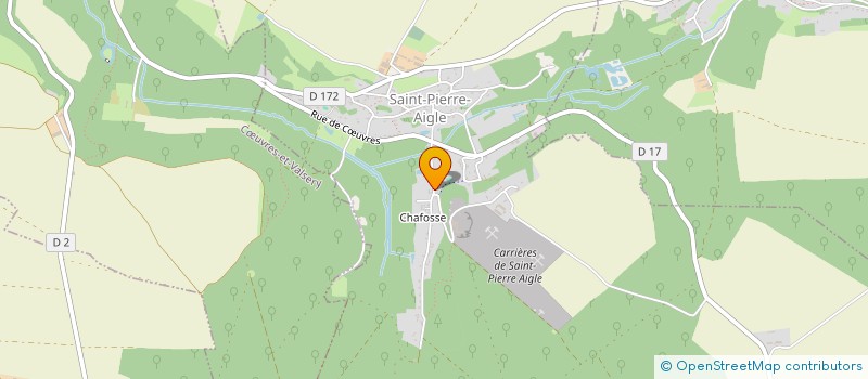 localisation de l'entreprise A2J  SAINT-PIERRE-AIGLE