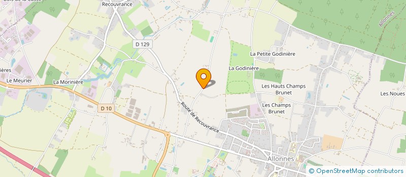 localisation de l'entreprise A2J CONSULTING à ALLONNES