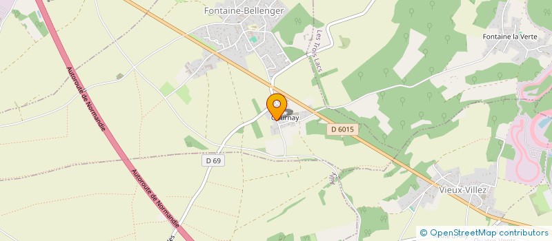 localisation de l'entreprise A2J MADELEINE  ST-JULIEN-DE-LA-LIEGUE