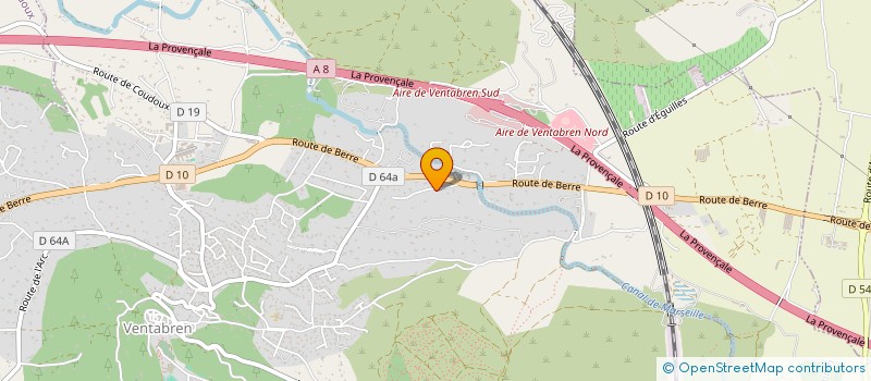 localisation de l'entreprise A2J RENOVATION à VENTABREN