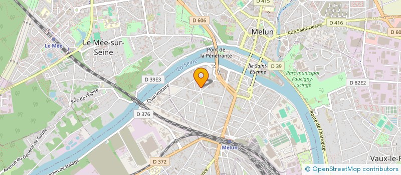 localisation de l'entreprise A2J TRANSPORT à MELUN