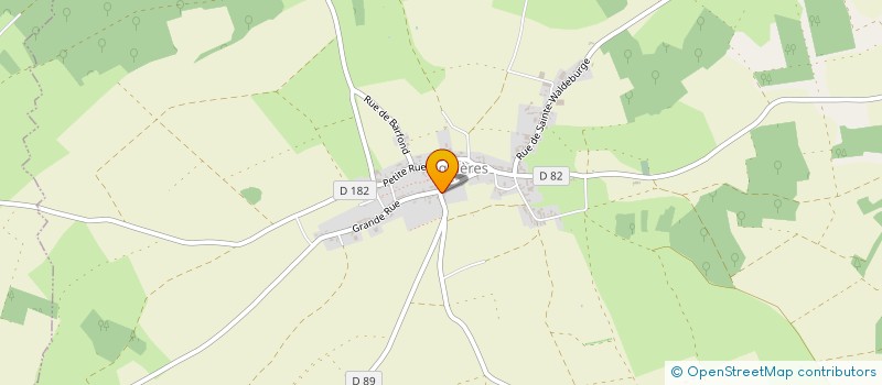 localisation de l'entreprise A2JB PRESTA à LIGNIERES