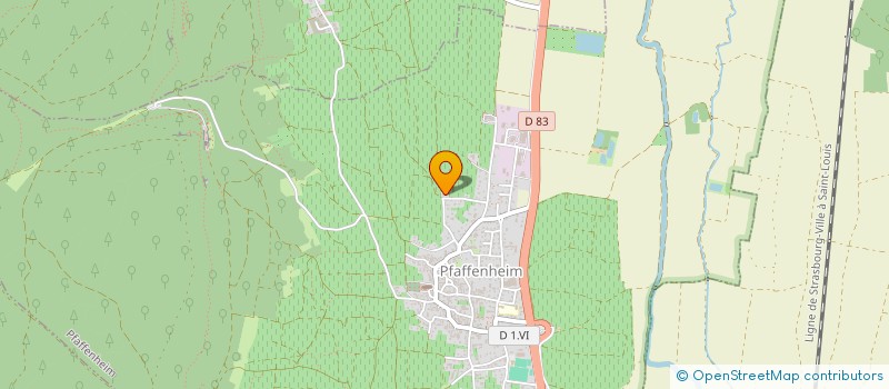 localisation de l'entreprise A2JE SARL  PFAFFENHEIM