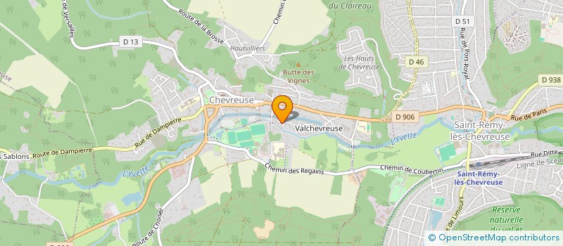 localisation de l'entreprise A2JHA  CHEVREUSE