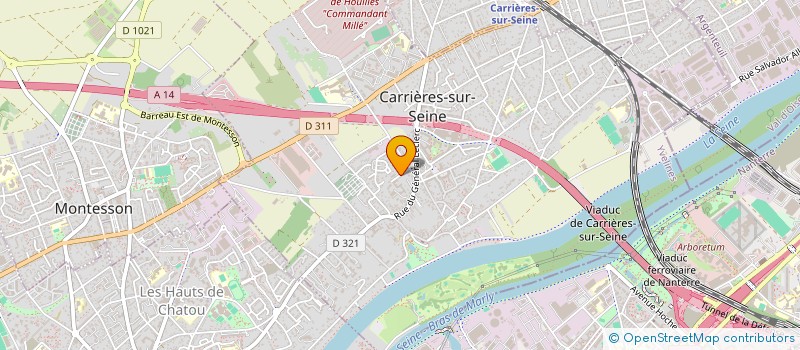 localisation de l'entreprise A2JM  CARRIERES-SUR-SEINE