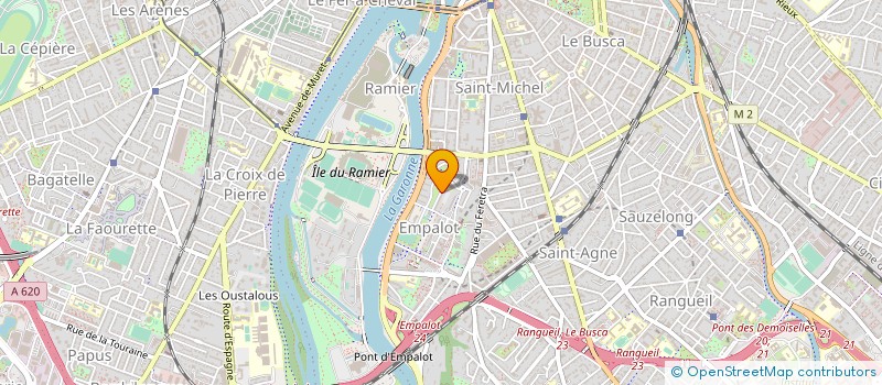 localisation de l'entreprise A2KA PROSPECTION à TOULOUSE