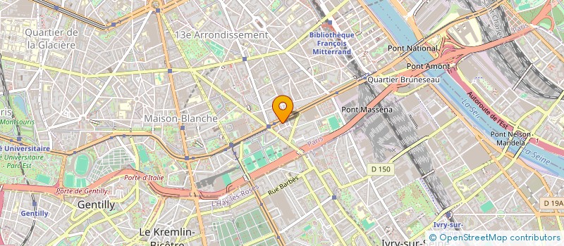 localisation de l'entreprise A2L  PARIS