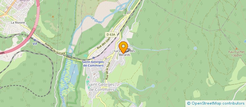 localisation de l'entreprise A2L ENERGIES  SEYSSINET-PARISET