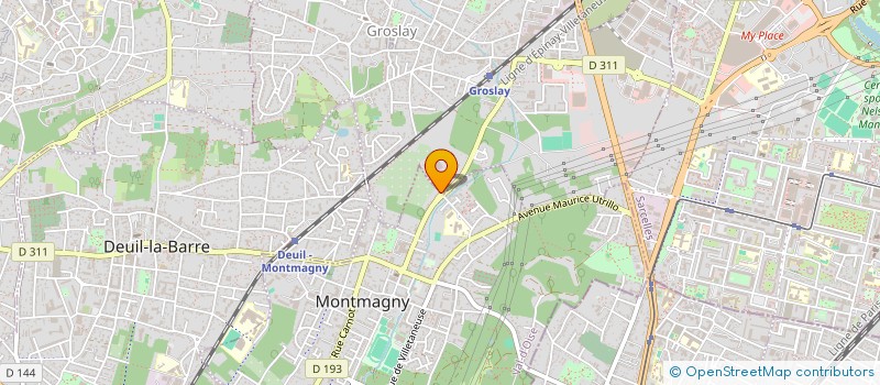 localisation de l'entreprise A2L GROUP  MONTMAGNY