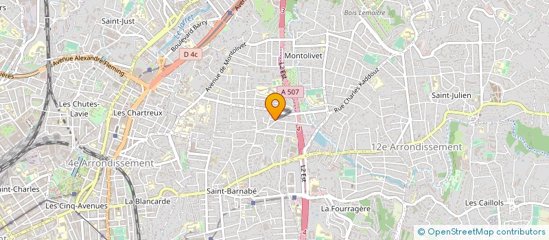 localisation de l'entreprise A2L INFORMATIQUE à MARSEILLE