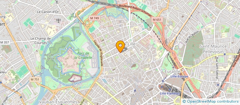 localisation de l'entreprise A2L.LOTY à LILLE