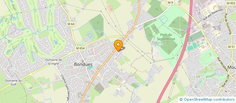 localisation de l'entreprise A2L MANAGEMENT à BONDUES