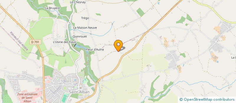 localisation de l'entreprise A2L PATRIMOINE à SAINT-ALBAN