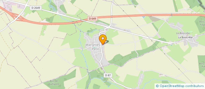 localisation de l'entreprise A2L RENOVATION à WARGNIES-LE-PETIT