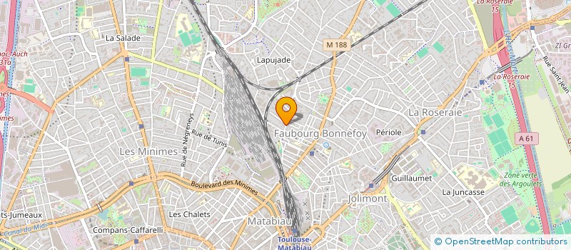localisation de l'entreprise A2L RENOVATION  TOULOUSE