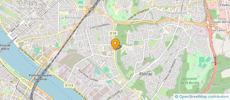 localisation de l'entreprise A2L RENOVATION à FLOIRAC