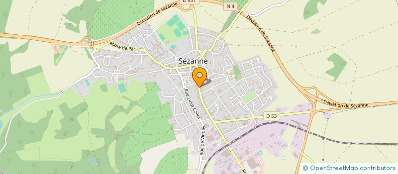 localisation de l'entreprise A2LR à SEZANNE
