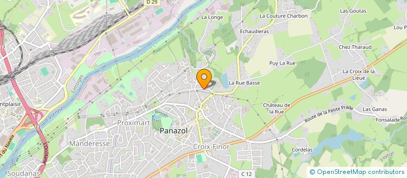 localisation de l'entreprise A2LS à PANAZOL