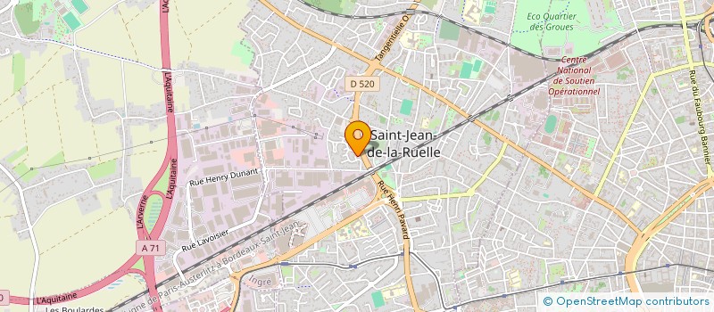 localisation de l'entreprise A2LTI à SAINT-JEAN-DE-LA-RUELLE