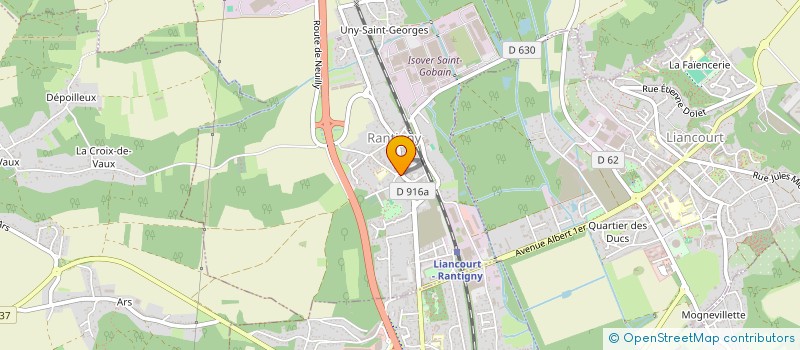 localisation de l'entreprise A2LV INVESTISSEMENTS à RANTIGNY