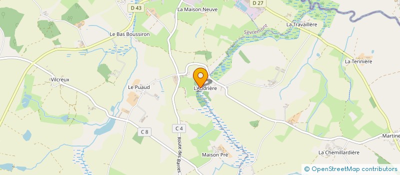 localisation de l'entreprise A2M  SAINT-MESMIN