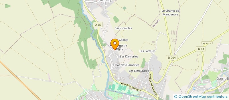 localisation de l'entreprise A2M CONCEPT à PROVINS