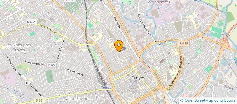 localisation de l'entreprise A2M CONCEPT/ A2M à PROVINS