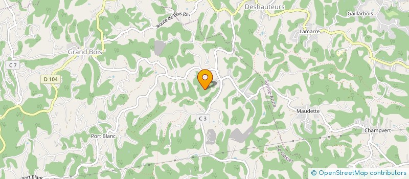 localisation de l'entreprise A2M EXPRESS à LE GOSIER