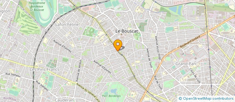 localisation de l'entreprise A2M MULTISERVICES à LE BOUSCAT
