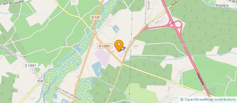 localisation de l'entreprise A2M PROXIMETAL à SAINT-AUBIN-DE-BLAYE