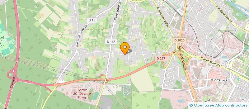 localisation de l'entreprise A2M RENOVATION à OLIVET
