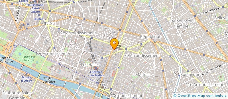 localisation de l'entreprise A2M SPORT DIFFUSION à PARIS