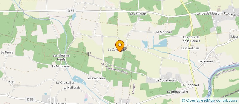 localisation de l'entreprise A2M1  LANGON