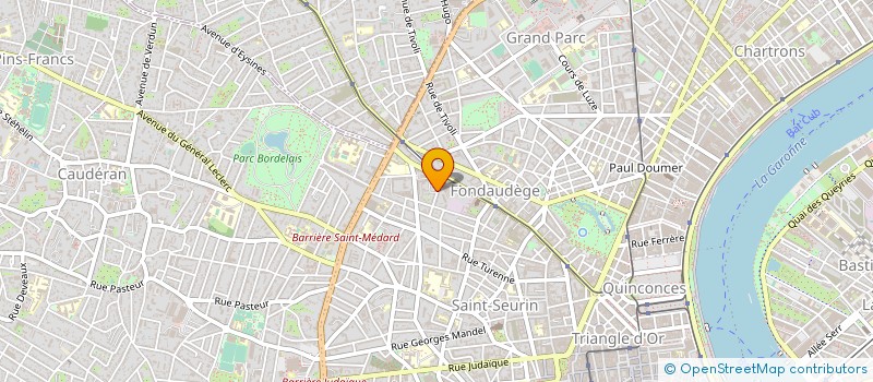 localisation de l'entreprise A2MAINS à BORDEAUX