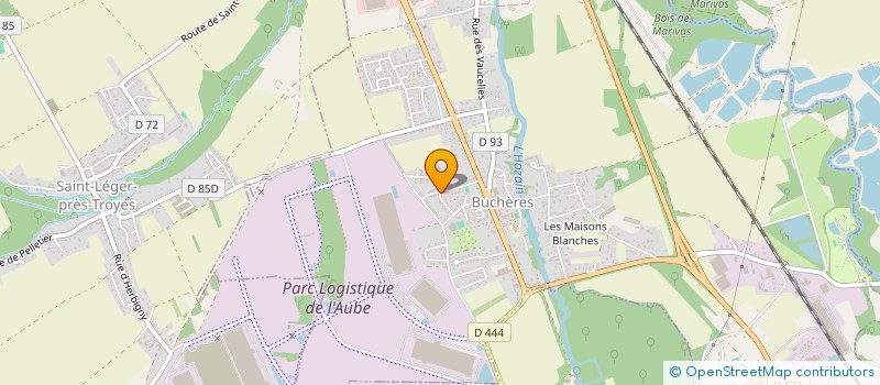 localisation de l'entreprise A2MDB  SAINT-THIBAULT