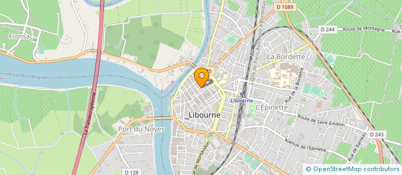localisation de l'entreprise A2MICILE BORDEAUX EST à LIBOURNE