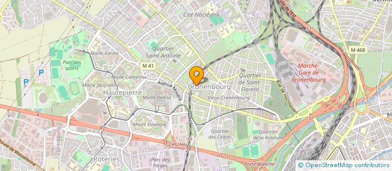 localisation de l'entreprise A2MICILE EXECUTIVE STRASBOURG SUD à STRASBOURG