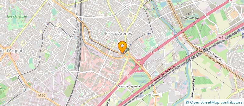localisation de l'entreprise A2MICILE MONTPELLIER SUD à MONTPELLIER