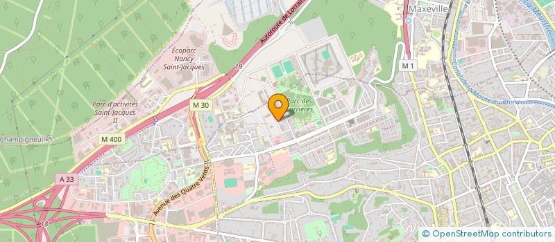 localisation de l'entreprise A2MICILE NANCY SUD  NANCY