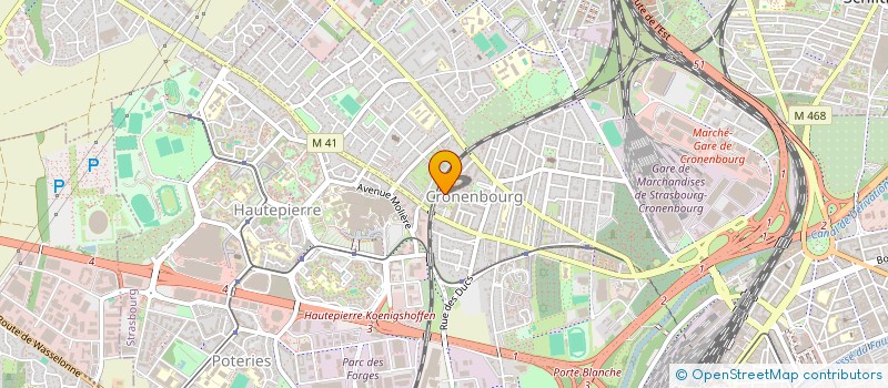localisation de l'entreprise A2MICILE REGION ILE DE FRANCE à STRASBOURG