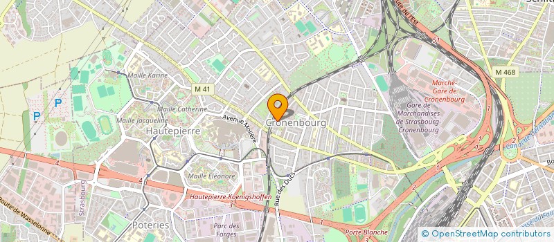 localisation de l'entreprise A2MICILE REGION SUD à STRASBOURG