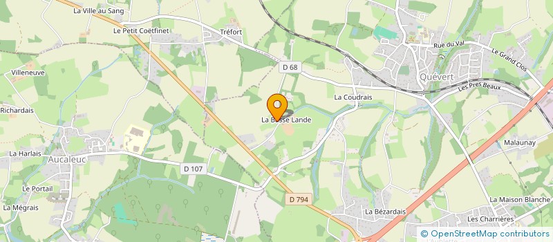 localisation de l'entreprise A2MICILE SAINT BRIEUC à QUEVERT
